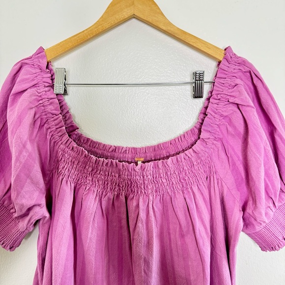 NWT Free People Pink Mila Mini Dress Size XL - Picture 5 of 9